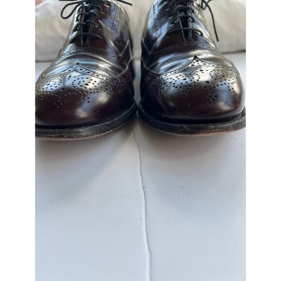 Johnston & Murphy Limited Collection Oxblood Wingtip Oxfords Men’s 11 D Dress main image 5